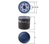 MAHLE Oil Filter Spin On - OC1566