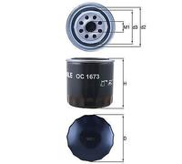MAHLE Oil Filter Spin on OC1673
