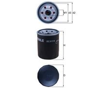 MAHLE OC 217/6 Oil filter