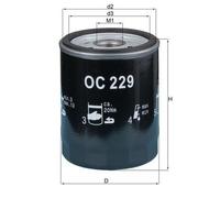 MAHLE OC229 Oil Filter 76mm Diameter 101mm Height Service Fits Porsche 911