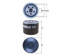 MAHLE OC230 Oil Filter Fits Bedford Hyundai Mitsubishi Proton Smart Subaru