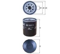 MAHLE OC237/1 Oil Filter Fits FSO Land Rover LDV Lotus MG Morgan Morris Rover