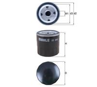 MAHLE OC 242 Oil filter