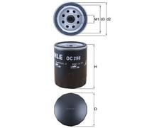 MAHLE OC 298 Oil filter