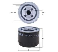MAHLE OC 312 Oil Filter