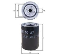 MAHLE OC37 Oil Filter Fits Alfa Romeo Ford Land Rover Rayton Fissore Rover UAZ