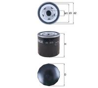 MAHLE OC 473 Oil filter