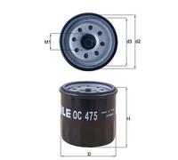 MAHLE OC 475 Oil Filter