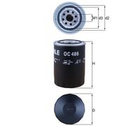MAHLE ORIGINAL OC 486 Oil filter