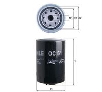 KNECHT OC 51 Oil Filter for ARO,AUDI,JAGUAR,MULTICAR,ROVER,SEAT,VOLVO,VW