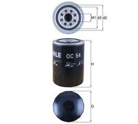 MAHLE OC 54 Oil filter