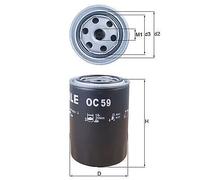 MAHLE OC59 Oil Filter For Morgan Nissan Opel Porsche Toyota Triumph TVR Vauxhall