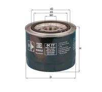 MAHLE OC77 Oil Filter 93.2mm Diameter 81mm Height Fits Acura Honda Rover Triumph