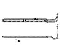 MAHLE ORIGINAL CLC 53 000P Oil Cooler, steering system