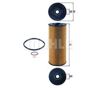 MAHLE OX 137D Oil filter