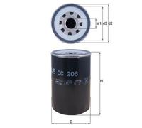 Mahle Oil Filter OC206 - for Precision OE Matching Fit and High Quality