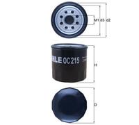 MAHLE OC 215 Oil Filter