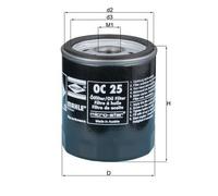 Mahle Oil Filter OC25 - fits BMW - Genuine Part - OE Matching Fit & Quality