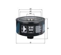 MAHLE ORIGINAL OC 404 Oil filter