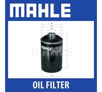 MAHLE Oil Filter OC456 OC 456 - Genuine Part - OE Matching Fit & Quality