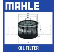 MAHLE OC 467 Oil filter