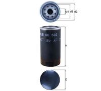 MAHLE Oil Filter - OC502