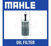 MAHLE ORIGINAL OX 193D Oil filter