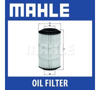 MAHLE Oil Filter - OX3457D