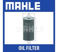 Mahle Oil Filter OX365/1D - fits Chrysler Jeep - Genuine Part - OE Fit & Quality