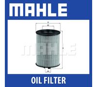 MAHLE OX 382D Oil filter