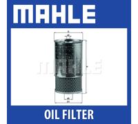Mahle Oil Filter OX38D Mercedes Benz - Precision OE Matching Fit & Quality