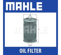 x1 Mahle Oil Filter OX47D 72008514 OE 0141150811 3357457 605412970004 Made in AT