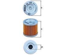 MAHLE ORIGINAL OX 798 Oil filter