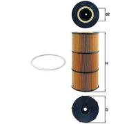 MAHLE Oil Filter OX832D OX 832D Fits MERCEDES & MITSUBISHI