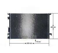 MAHLE ORIGINAL AC 294 000S Air conditioning condenser