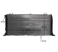 MAHLE ORIGINAL CR 1415 000S Engine radiator