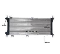 MAHLE ORIGINAL CR 2173 000S Engine radiator