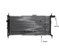 MAHLE ORIGINAL CR 479 000S Engine radiator