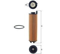 Mahle Original Oil Filter OX1301D – Fits 2561840000, 6541840000, 6541840125, A2561840000