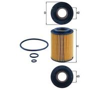 MAHLE OX 347D Oil filter