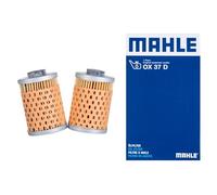 MAHLE OX37D Oil Filter Insert 41.5mm Diameter 123.5mm Height Service Fits BMW