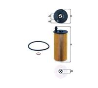 BMW 1 2 3 4 5 6 Series X1 X3 1.6 2.0 3.0 D Oil Filter MAHLE OX404D