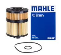 Mahle Original Oil Filter OX 563D - with Gasket Set - Fits Saab Renault Opel