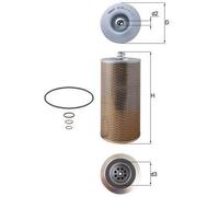 MAHLE OX 69D Oil Filter Fits Ford Ikarus Kalble Kassbohrer Man Mercedes Renault