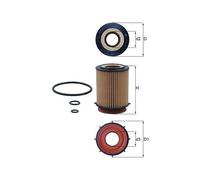 Mahle OX 982D Oil Filter