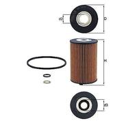 MAHLE OX 1158D Oil Filter - Oil Filter with Gasket/Gasket Set