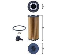 MAHLE Oil Filter - OX1238D