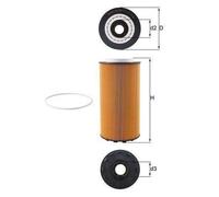 MAHLE ORIGINAL OX 1293D Oil filter