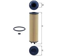 Oil Filter OX1340D Mahle 05L115466A 05L115562A