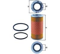 Mahle Oil Filter OX 17D – Genuine OE Fit – Mahle Original